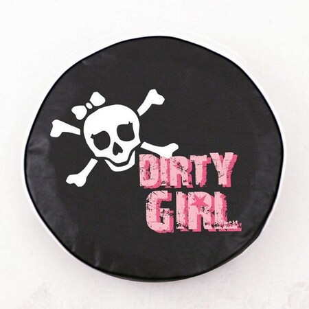 31-1/4 X 12 Dirty Girl (Skull) Tire Cover
